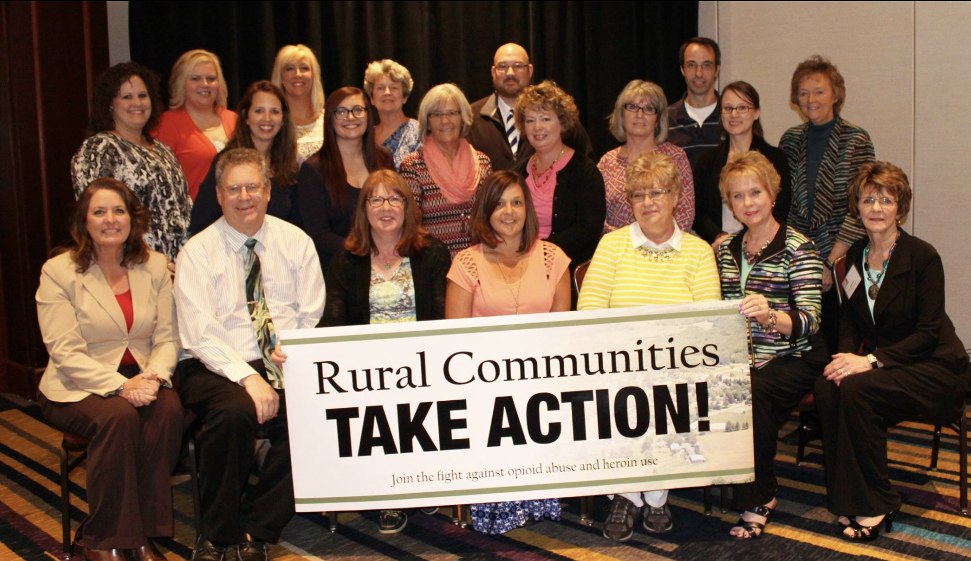 Hancock County leaders attend the "Opioid Crisis Next Door: 2016 Rural Health Summit".